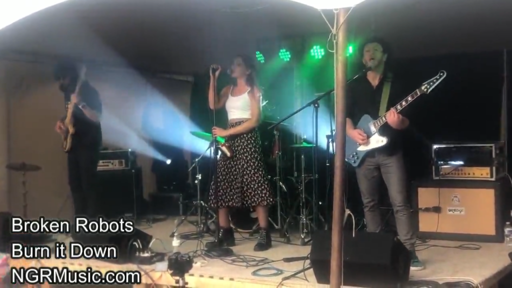 Broken Robots Live Burn It Down