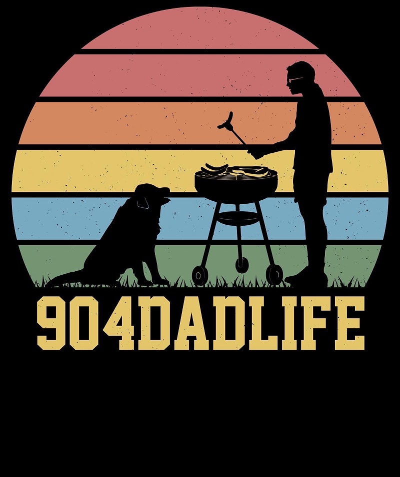 904 DAD LIFE Grilling BBQ Dog