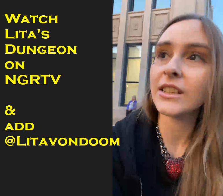 Live Recording Sat Sep 16, 2023 – Lita’s Dungeon Music Video – Free VOD