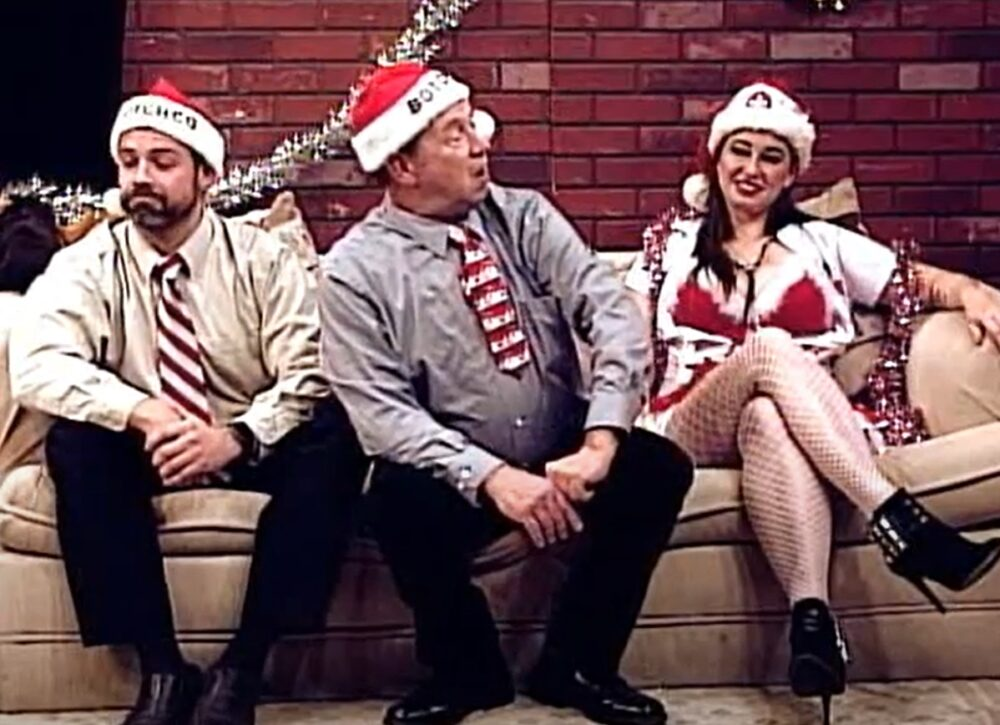 Psycho Babble Christmas 2016 comedy special with Nurse Filomena and adult film stars promoting holiday literacy