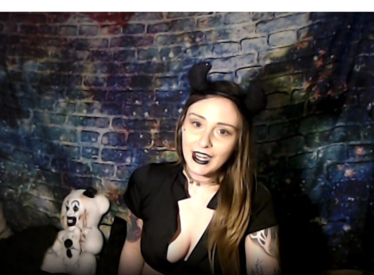 Lita Von Doom Black Devil Horns