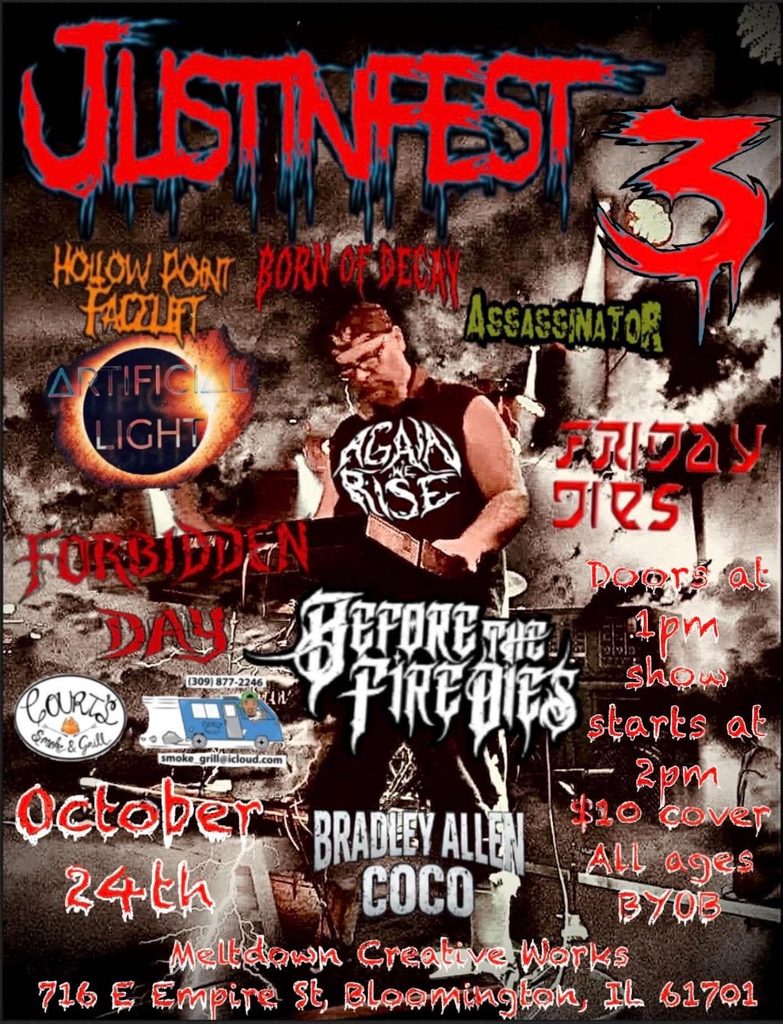 Friday Dies Oct 24 2026 Bloomington IL