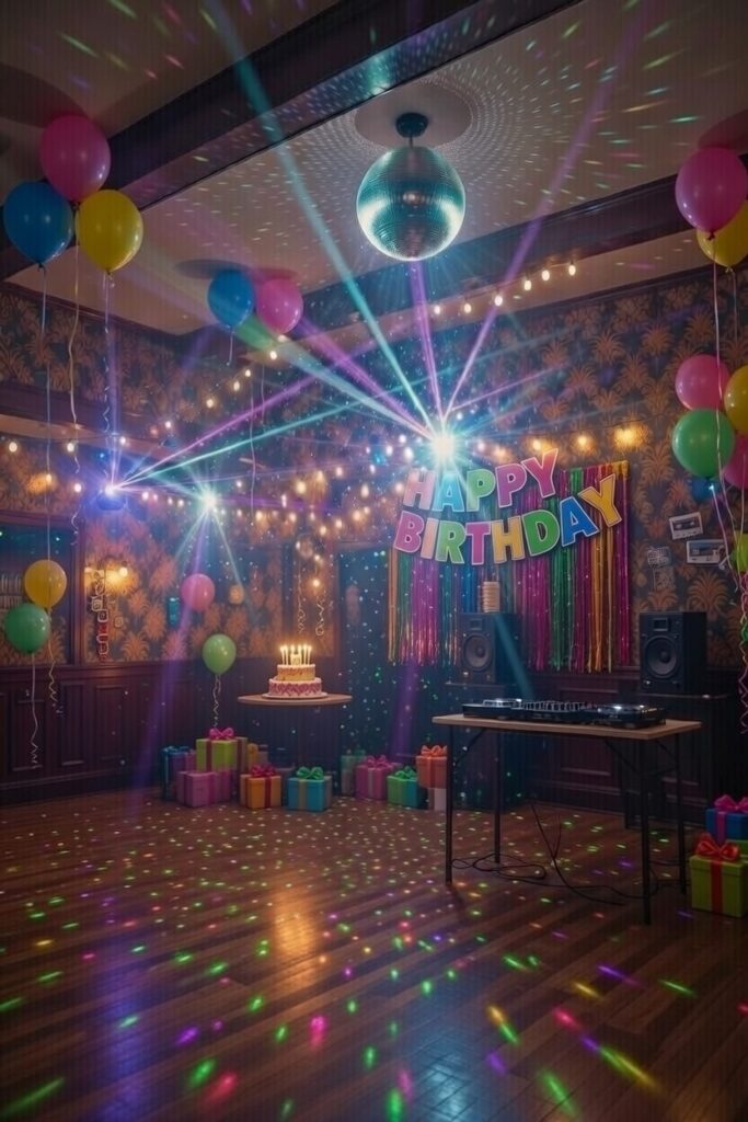 Chicago Mobile DJ Setup Happy Birthday