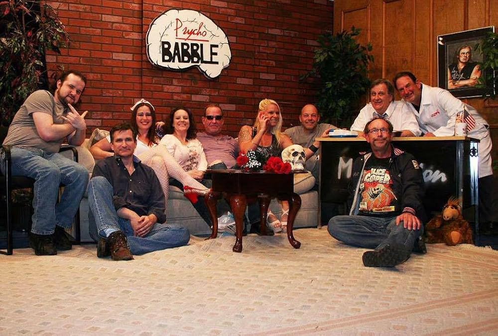 Psycho Babble TV film crew